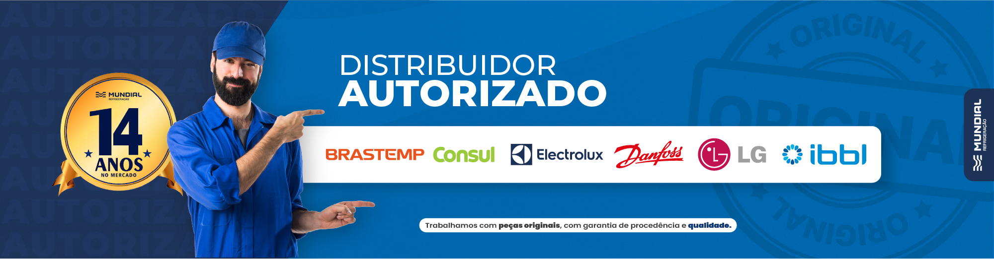 Distribuidor Autorizado de Peças Originais